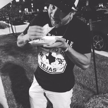 Los Munchies - Enjoying his TACO! - Food Trucks Near Me - San Antonio, Texas Los Munchies - Enjoying his TACO! - Food Trucks Near Me - San Antonio, Texas