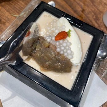 Kiraku - Roasted tea blanc manger - Tapas/Small Plates Near Me - Berkeley, California