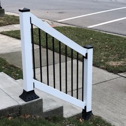 Handyman Drew - New lower steps railing