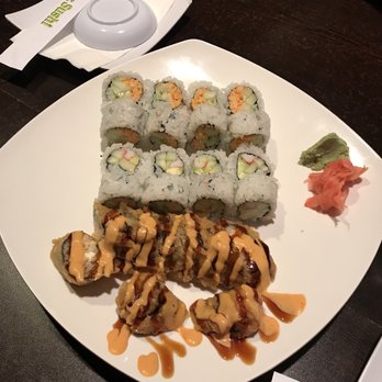 Mr. Sushi - Top to bottom: Yum Yum Roll, California Roll, Sunday Morning - Sushi Bars Near Me - Cincinnati, Ohio Mr. Sushi - Top to bottom: Yum Yum Roll, California Roll, Sunday Morning - Sushi Bars Near Me - Cincinnati, Ohio