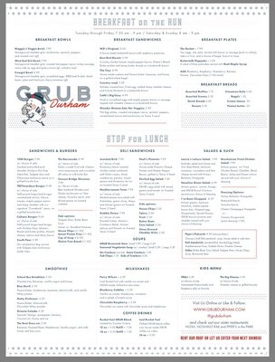 Menu photo 6 Grub Durham Durham, NC