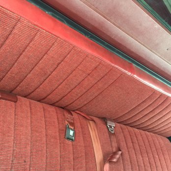 Amadeus Upholstery - F-250 Rear Bench After - Furniture Reupholstery Near Me - Lawndale, California Amadeus Upholstery - F-250 Rear Bench After - Furniture Reupholstery Near Me - Lawndale, California