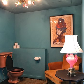 Ocho - Maybe the funkiest bathroom I've ever been in. - Lounges Near Me - San Antonio, Texas Ocho - Maybe the funkiest bathroom I've ever been in. - Lounges Near Me - San Antonio, Texas