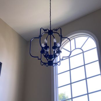 Electrisource - Chandelier replacement in foyer - Electricians Near Me