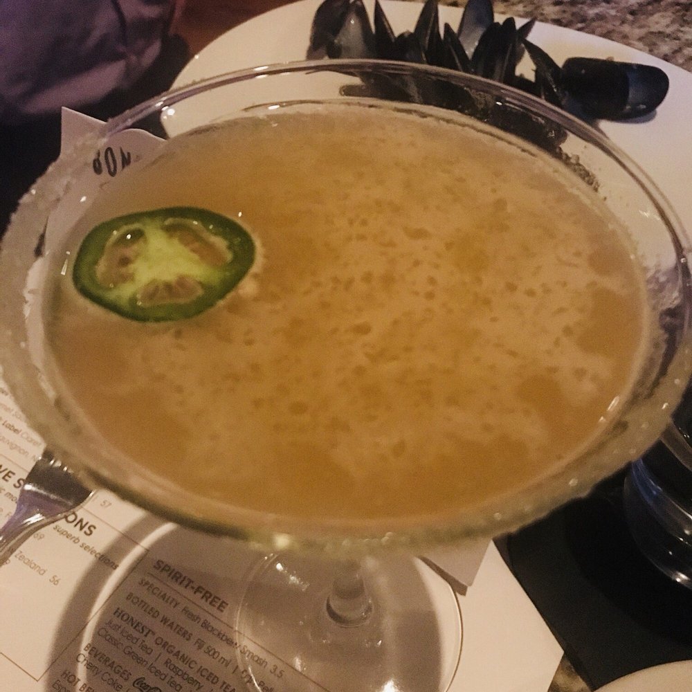 Bonefish Grill - Ocean Trust Tropic Heat Martini - YES - Seafood Near Me - Durham, North Carolina