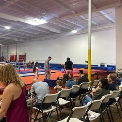 California Gymnastics - Parents and gym.