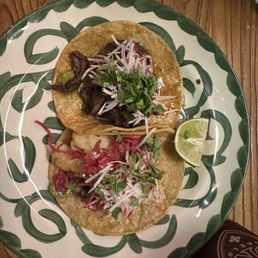 Sautéed Fish Taco and Steak Taco Sautéed Fish Taco and Steak Taco
