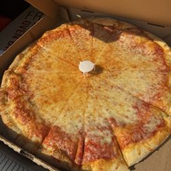 Sorrento's Pizzeria & Restaurant - Cheese taking over the center of the pie like a tidal wave
