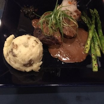 Mythos - Steak with Morel mushroom sauce - Greek Near Me - Joplin, Missouri Mythos - Steak with Morel mushroom sauce - Greek Near Me - Joplin, Missouri