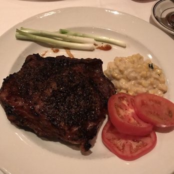 III Forks - Kansas City Strip with Creamed Corn - Steakhouses Near Me - Austin, Texas