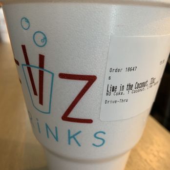 FiiZ Drinks - Diet Coke Lime in the Coconut had subtle hints of lime and coconut. Next time I would request double shot of coconut. - Desserts Near Me - American Fork, Utah FiiZ Drinks - Diet Coke Lime in the Coconut had subtle hints of lime and coconut. Next time I would request double shot of coconut. - Desserts Near Me - American Fork, Utah