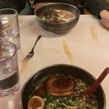Ramen Tatsu-Ya - Top of pic is the OG ramen with extra egg, so good. - Ramen Near Me - Austin, Texas