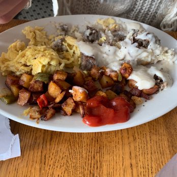 The Nook - Sausage gravy - American Near Me - Charlottesville, Virginia The Nook - Sausage gravy - American Near Me - Charlottesville, Virginia