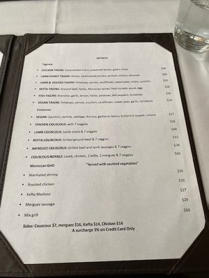 Menu photo 1 Casablanca Moroccan Kitchens Los Angeles, CA Menu photo 1 Casablanca Moroccan Kitchens Los Angeles, CA