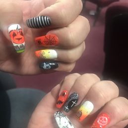 Halloween nails! Halloween nails!