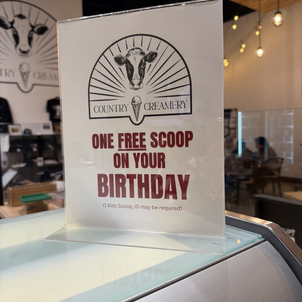 Country Creamery Reno - Free scoop on bday - Ice Cream & Frozen Yogurt Near Me - Reno, Nevada