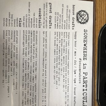 Somewhere in Particular Brewing - Brewpubs Near Me - Columbus, Ohio
