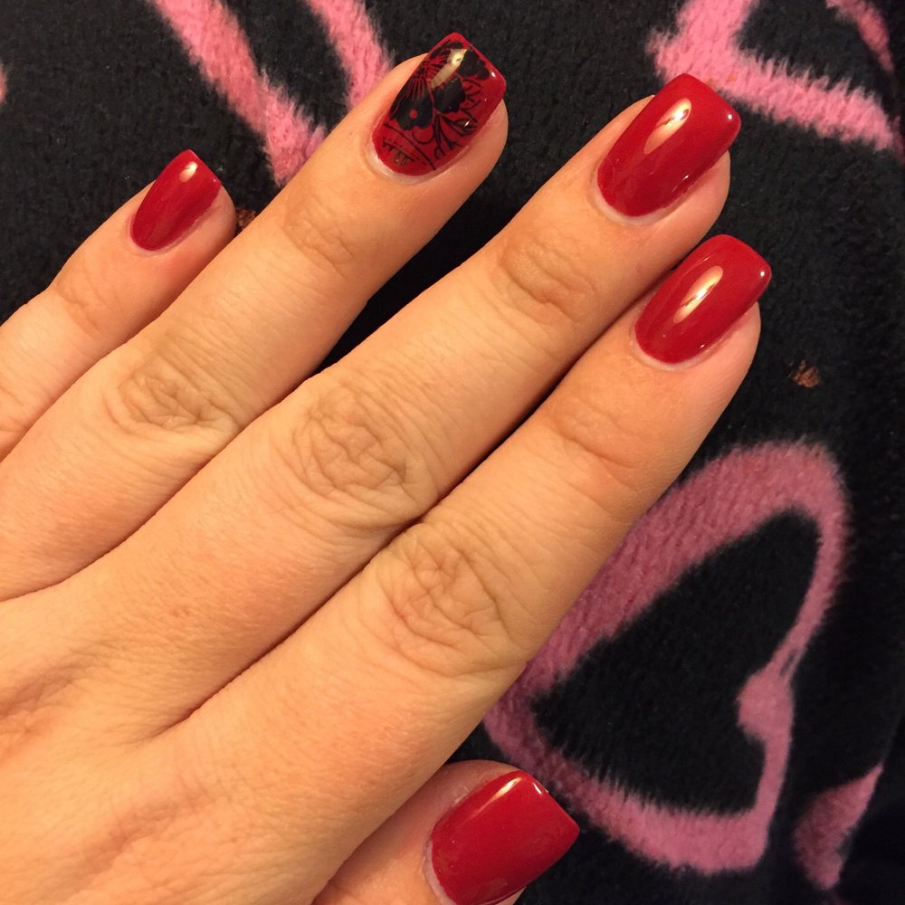 Diva Nails and Spa - Gel nails they were done on 3/11/2016. Every time I leave they look awesome like this. - Nail Salons Near Me - Ocean View, Delaware Diva Nails and Spa - Gel nails they were done on 3/11/2016. Every time I leave they look awesome like this. - Nail Salons Near Me - Ocean View, Delaware