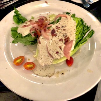 Stone Creek Bistro - Wedge salad with creamy blue cheese dressing-very fresh. - New American Near Me - Blue Jay, California Stone Creek Bistro - Wedge salad with creamy blue cheese dressing-very fresh. - New American Near Me - Blue Jay, California