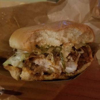 Scratch Cookery - Nashville Spicy Chicken Sandwich #4 Spice - Food Trucks Near Me - San Jose, California Scratch Cookery - Nashville Spicy Chicken Sandwich #4 Spice - Food Trucks Near Me - San Jose, California