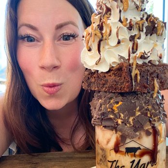 The Yard Milkshake Bar - Peanut Butter Brownie Bliss Bigger than my head - Ice Cream & Frozen Yogurt Near Me - Vancouver, Washington The Yard Milkshake Bar - Peanut Butter Brownie Bliss Bigger than my head - Ice Cream & Frozen Yogurt Near Me - Vancouver, Washington