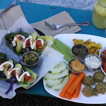Salud Raw Food - The Mediterranean Raw Falafel Plate & Raw Tacos! - Juice Bars & Smoothies Near Me - Bend, Oregon Salud Raw Food - The Mediterranean Raw Falafel Plate & Raw Tacos! - Juice Bars & Smoothies Near Me - Bend, Oregon