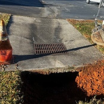 Calibrated Services - Before on storm drain repair - Excavation Services Near Me - Pleasant Garden, North Carolina Calibrated Services - Before on storm drain repair - Excavation Services Near Me - Pleasant Garden, North Carolina