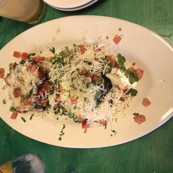 Oregano's - Stuffed mushroom topped with parm - Pizza Near Me - Tucson, Arizona