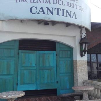 Hacienda del Refugio - Store front in front of stop sign - Mexican Near Me - Rosarito, BCN