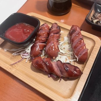 DAI Sushi - Black Pork Sausage (I ate one before taking a picture) - Japanese Near Me - Westminster, California