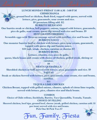 Menu photo 8 Fiesta Azul Tequila House Melbourne, FL Menu photo 8 Fiesta Azul Tequila House Melbourne, FL