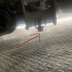 Alaska Transmission & Gear - This bolt should not be hanging down! Had I been able to drive further I could have been in an accident!