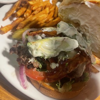 Denny's - Bacon Avocado Cheeseburger - American Near Me - Ontario, California