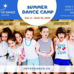 Joy of Dance Centre - Summer Dance Camp at the Joy of Dance Centre
