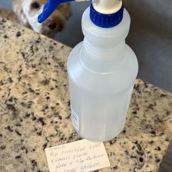 Yes! Carpet Cleaning - Left us extra spray and a nice note - Carpet Cleaning Near Me - Ione, California Yes! Carpet Cleaning - Left us extra spray and a nice note - Carpet Cleaning Near Me - Ione, California