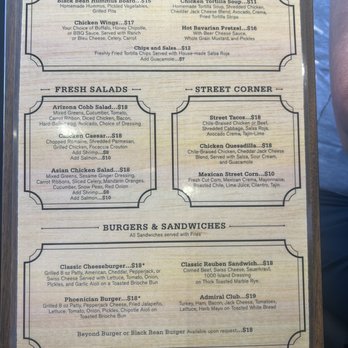 Rimrock Bar & Grille - Current menu as of 5/23 - Sports Bars Near Me - Phoenix, Arizona Rimrock Bar & Grille - Current menu as of 5/23 - Sports Bars Near Me - Phoenix, Arizona