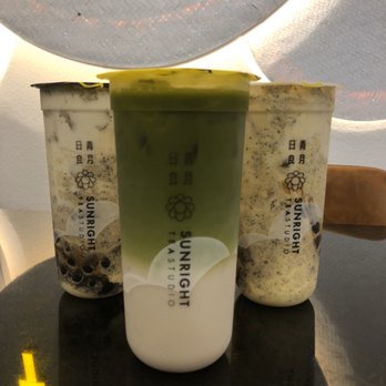 Sunright Tea Studio - Matcha Milk Tea & Oreo Brûlée Boba Milk - Bubble Tea Near Me - Irvine, California Sunright Tea Studio - Matcha Milk Tea & Oreo Brûlée Boba Milk - Bubble Tea Near Me - Irvine, California
