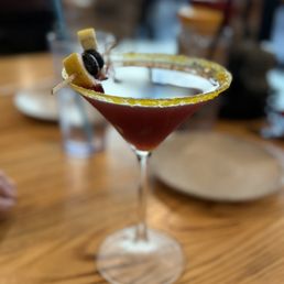 blueberry lemon martini. blueberry lemon martini.