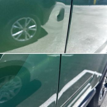 Dent Erasers - Dent on top, fixed on bottom! - Mobile Dent Repair Near Me - Concord, California