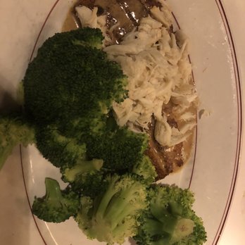 Char Restaurant - Blackened Redfish with added crab - Steakhouses Near Me - Jackson, Mississippi