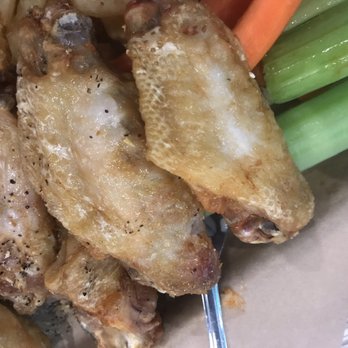 Buffalo Wild Wings - Lemon pepper chicken. Notice no pepper or lemon - Chicken Wings Near Me - Burbank, California Buffalo Wild Wings - Lemon pepper chicken. Notice no pepper or lemon - Chicken Wings Near Me - Burbank, California
