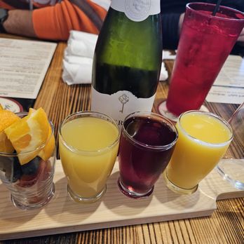 Paxton's Grill - Mimosa with juice options - Breakfast & Brunch Near Me - Loveland, Ohio Paxton's Grill - Mimosa with juice options - Breakfast & Brunch Near Me - Loveland, Ohio