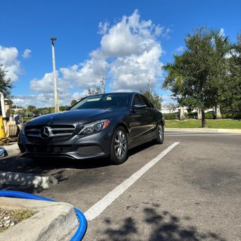 The Benz Shop - This is the Mercedes that I'm always asking him about, he's fixed my window regulator - Auto Repair Near Me - Davie, Florida