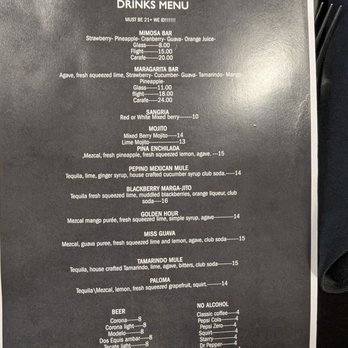 New Town Cafe - Drink menu 1/7/2025 - Breakfast & Brunch Near Me - Turlock, California