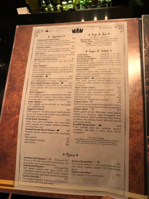 Menu photo 7 Owen Brennan's Memphis, TN