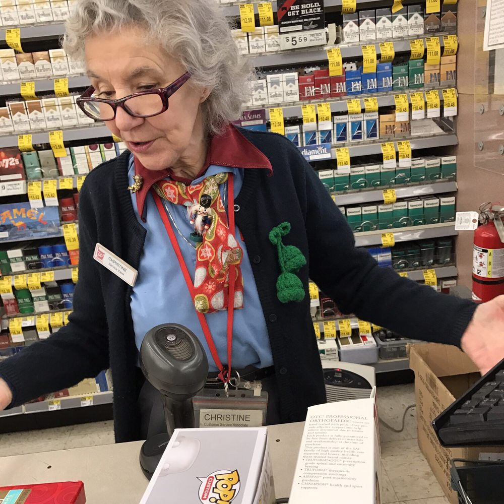 Walgreens - Love Christine!!' Always happy to help and very nice! She's like your local grandmother!! Up sold me on some boxed candy this am! - Drugstores Near Me - San Jose, California Walgreens - Love Christine!!' Always happy to help and very nice! She's like your local grandmother!! Up sold me on some boxed candy this am! - Drugstores Near Me - San Jose, California