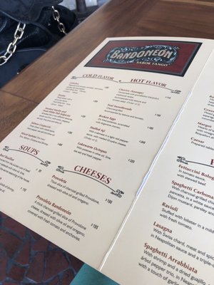 Menu photo 1 Bandoneón Bonampak, ROO