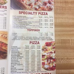 Angelo's Pizza - Menu2