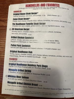 Menu photo 3 Original Roadhouse Grill Gresham, OR