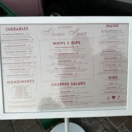 Menu Menu